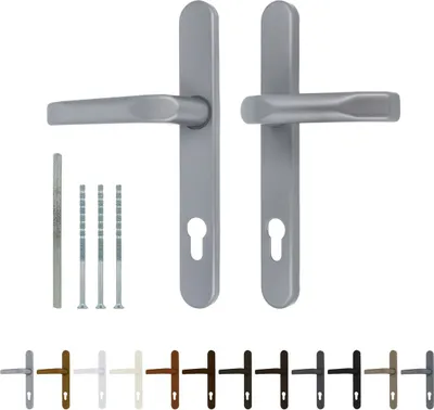Premium Drückergarnitur Saturn DHS 92mm - Oval  - Griff-Griff