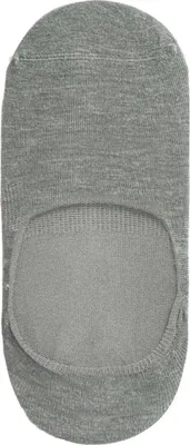 Produktbild von 12er Pack Herren Damen Füßlinge Ballerina Socken Bambus Grau ohne Naht E-8