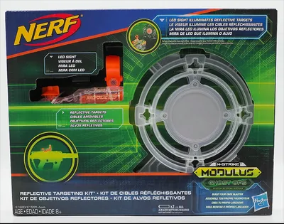 Produktbild von Nerf N-Strike Modulus Ghost Ops Genauigkeitstrainingskit
