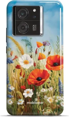 Produktbild von Handyhülle für Xiaomi 13T, Mobiwear Elite Pro, Wiesenblumen