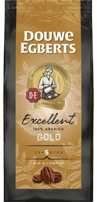 Produktbild von Douwe Egberts Excellent Gold Kaffeebohnen 1000g, Premium Röstung, aromatisch