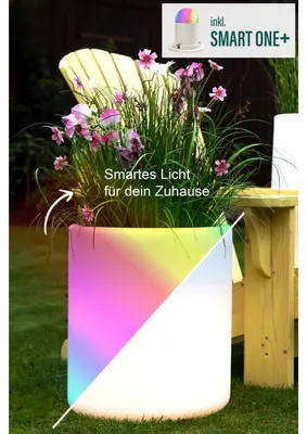 Produktbild von Beleuchteter Pflanztopf Shining Elegant Pot S SMART ONE+