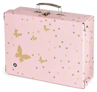 Produktbild von oxybag Butterfly - Schmetterling - Kinderkoffer Handarbeitskoffer