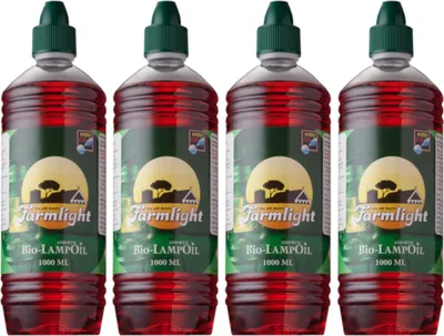 Produktbild von Moritz 4 Liter Lampenöl rot farbig für Öllampen Bambusfackeln Gartenfackel und Wandfackeln
