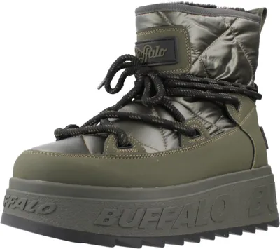 Image de Buffalo Eliza Snow Boot Vegan Couleur Vert