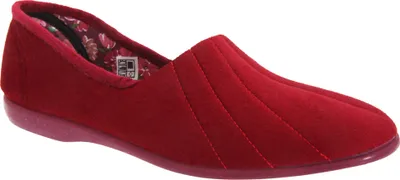 Image de GBS Audrey Pantoufles pour femmes FS105 (36 EU) (Rouge)