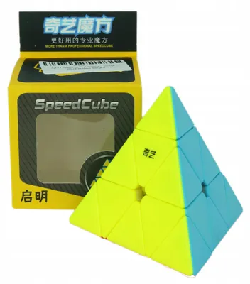 Produktbild von QiYi QiMing Pyraminx Logikspiel Stickerless Bright