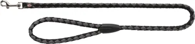 Obrázok produktu pre TRIXIE Cavo, Pes, Štandardná vôdzka, Čierna, Šedá, Kábel, S-M, 1 m