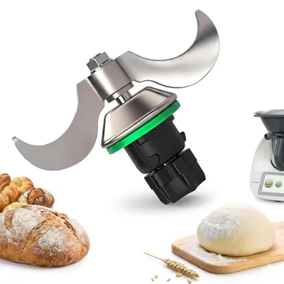 Produktbild von Edelstahl Teigmesser für Thermomix TM5 und TM6