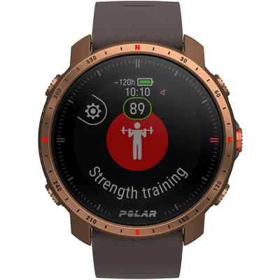 Produktbild von Polar Grit X Pro, 3,05 cm (1.2"), MIP, Touchscreen, GPS, 79 g