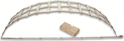 Immagine prodotto di SOL-EXPERT Kit per la costruzione di ponti "Leonardo da Vinci", kit di costruzioni in legno da autocostruire