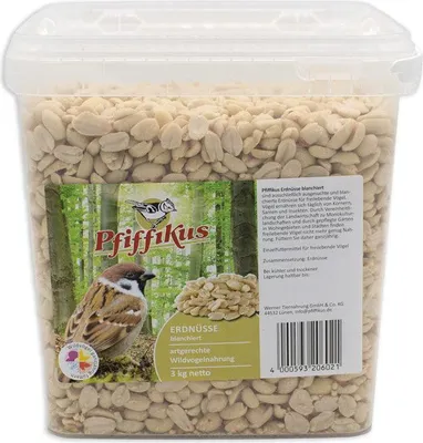 Produktbild von Pfiffikus Erdnüsse blanchiert 3kg