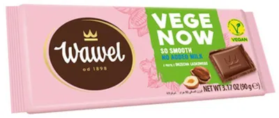 Obrázok produktu pre Wawel Czekolada Vege Now Bez Cukru 90 g