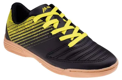 Produktbild von Martes Essential - Kinder Schuhe "Essential Mator", Fußball IG4345 (31,5 EU) (Schwarz/Limone)