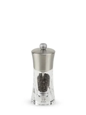 Produktbild von Peugeot Ouessant, Pfeffermühle, Transparent, Acryl, Stahl, Pfeffer, 140 mm, Frankreich