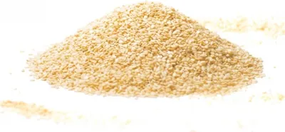 Produktbild von Sesamsaat hell - geschält - Sesam Saat - Sesamsamen - Sesam hell - 100g
