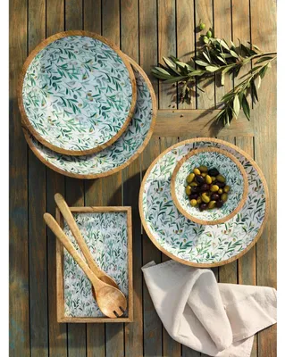 Produktbild von ZASSENHAUS Schale OLIVE, Mango, Ø 35 cm x 6 cm