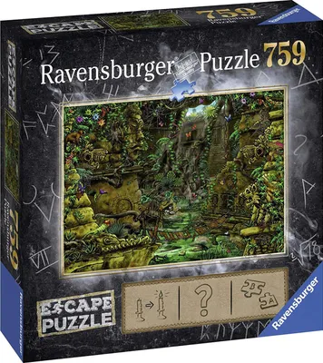 Image de Ravensburger Le temple Escape Room Puzzle 795 pièces One Size