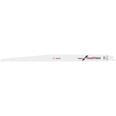 Immagine prodotto di Bosch pesante per legno e metallo S 1411 DF - Lama per sega - 5 pezzi - Lunghezza: 300 mm - Larghezza: 19 mm (2608654763)