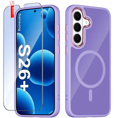 Zdjęcie produktu dla Etui Do Samsung S26+ Plus Case Do Magsafe Matowe Magnetyczne Premium +Szkło