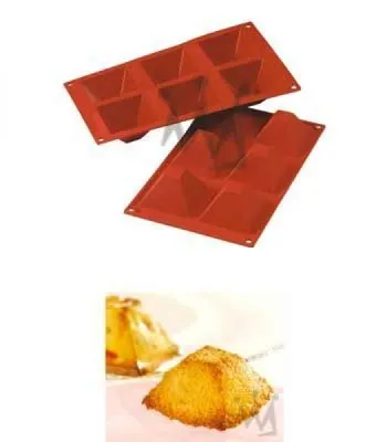 Produktbild von Silikonbackform PYRAMIDS SF007