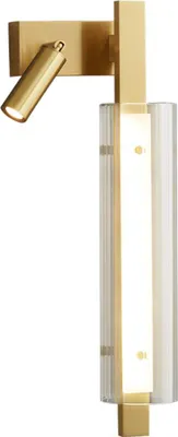 Obrázek produktu pro Zlatá nástěnná lampa Selena 47 cm – moderní a elegantní