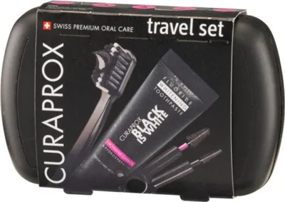 Produktbild von Curaprox Black Is White Reise-Set