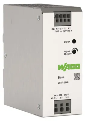 Obrázok produktu pre Wago 2587-2146, Šedá, -30 - 70 °C, -40 - 85 °C, 52 mm, 125 mm, 752 g