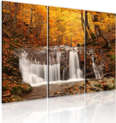 Produktbild von Modernes Wandbild 030212- 23 (120x80) - 3 Teilig Bilder Fotografie auf Vlies Leinwand Foto Bild Dekoration Wand Bilder Kunstdruck Natur