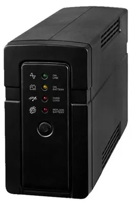 Produktbild von CyberPower RT650EI, Standby (Offline), 0,65 kVA, 400 W, Sine, 192 V, 264 V