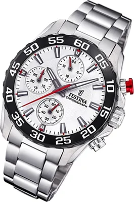 Produktbild von Festina Kinder Uhr Junior Collection F20457/1 Stahl Armbanduhr silber UF20457/1