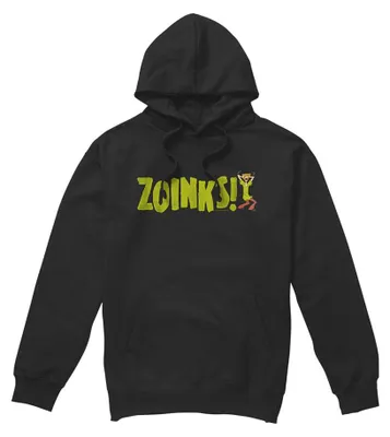 Obrázek produktu pro Mikina s kapucí Scooby Doo – "Zoinks", uni, pro muže/ženy, model TV40821 (XXL), černá barva