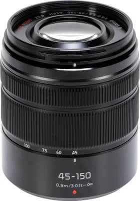 Image de Panasonic Lumix H-FS45150 - Télézoom - 45 mm - 150 mm - f/4.0-5.6 G VARIO ASPH - Micro Four Thirds