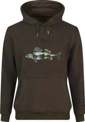 Produktbild von DAIWA Hoodie Zander, XL, braun, Kapuzenpullover, 18219-030