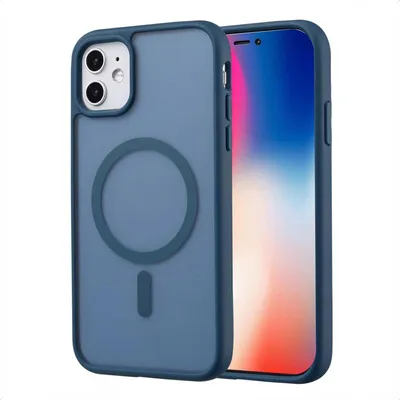 Zdjęcie produktu dla imoshion Color Guard Backcover z MagSafe dla Apple iPhone 11 - ciemnoniebieski