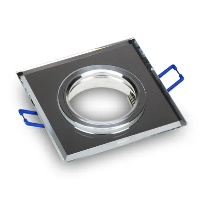 Obrázok produktu pre LED vstavané reflektory RIK.9 vstavané reflektory vstavaný rám štvorcové sklo číre zrkadlo extra ploché