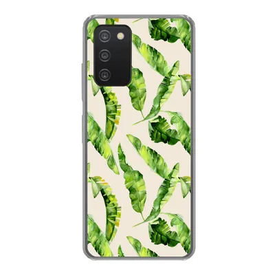Produktbild von MuchoWow® Handyhülle Schutzhülle Hülle für Samsung Galaxy A53 5G Blatt - Tropisch - Muster Silikon Softcase Handy Hülle - Schutzabdeckung