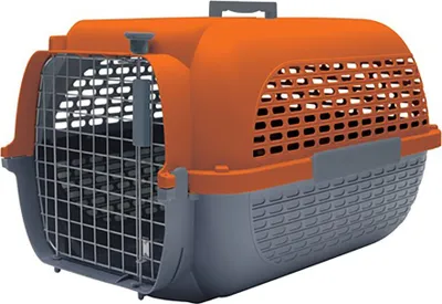 Produktbild von Dogit Pet Voyageur Haustiertransportbox Orange M Orange M