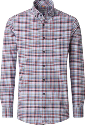 Produktbild von Redmond - Comfort Fit - Herren Freizeithemd (261015111), Größe:3XL, Farbe:Rot(500)