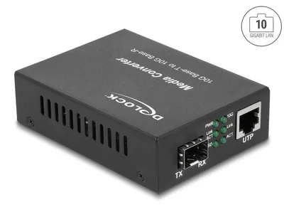 Productafbeelding van Delock mediaconverter 10GBase-R SFP+ naar 10GBase-T RJ45