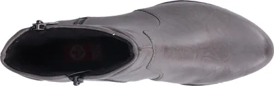 Produktbild von Rieker Damen Stiefelette Reißverschluss Blockabsatz Boot Y0741, Größe:40 EU, Farbe:Grau
