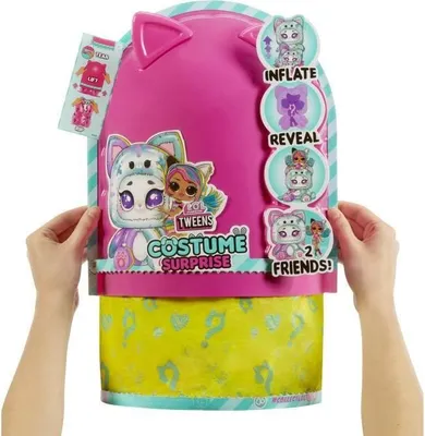 Produktbild von L.O.L. Surprise Tweens Puppe Emma Emo, 17cm, Mit Aufblasbarem Tier, Sammelpuppe
