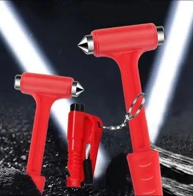 Obrázek produktu pro Mini bezpečnostní kladívko do auta s řezací funkcí