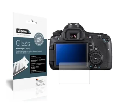Produktbild von 1x Schutzfolie für Canon EOS 60Da matt - Anti-Shock 9H Folie dipos Glass Kunststoffglas