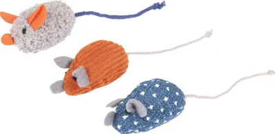 Produktbild von Flamingo Katzenspielzeug Floera Maus blau, Größe: S