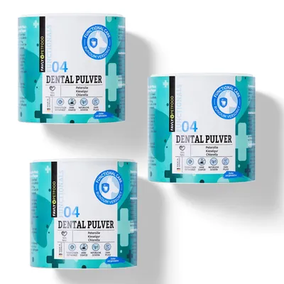Produktbild von Favly Functionals Dental Pulver 3x 250g