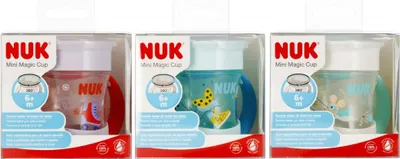 Zdjęcie produktu dla Nd39_526326 Nuk Kubek 160Ml Mini Magic Cup 6M 107