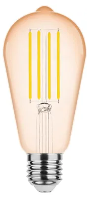 Produktbild von Modee E27 LED Filamentlampe ST64 4W 320lm 1800K Warmweiß