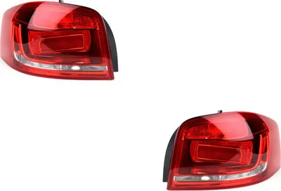 Image de Johns, Feu arrière compatible Audi A3 8P 08/08-05/10 extérieur set L+R halogène 8P3945095 8P3945096