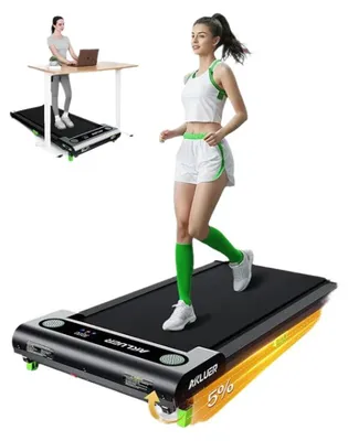 Imagen del producto de Cinta de caminata - Cinta de correr - Banda para caminar - Equipo de fitness - Compacto - Inclinación ajustable - Funcionamiento silencioso
